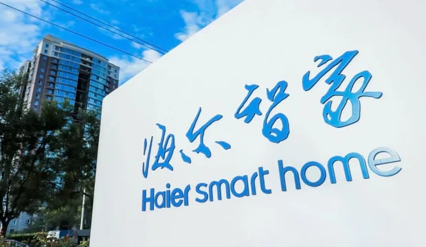 Haier Smart Home — imagery from AlphaFlow’s published customer account