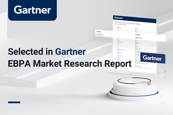 AlphaFlow Selected in Gartner EBPA Market Guide